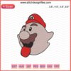 Fantasma Super Mario Embroidery File: Mario Machine Embroidery Designs featuring classic Mario character elements.