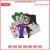 Baby Joker And Harley Quinn Embroidery Designs, DC Comics, machine embroidery file, cute Joker embroidery, Harley Quinn design.