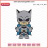 Chibi Batman Embroidery Design File, DC Comics, Machine Embroidery Pattern Download, Cute Superhero Sewing Craft