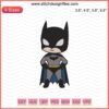 Cute Batman Chibi Embroidery Design, DC Comics Machine Files, Adorable Batman Embroidery Pattern for Crafts, Sew and DIY Projects.