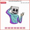 Colorful Marshmello machine embroidery designs featuring vibrant patterns, perfect for customizing clothing and accessories.
