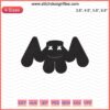 Logo M Marshmello Embroidery Design File: Stylish Marshmello Machine Embroidery Pattern for Apparel Customization