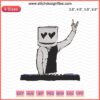 DJ Marshmello Embroidery File: Unique Headpiece Designs for Machine Embroidery, Marshmello Theme, Digital Pattern Download