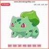 Bulbasaur Embroidery Design File - Pokemon Machine Embroidery, Cute Bulbasaur Digital Sewing Pattern for Crafts