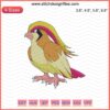 Pidgeot Embroidery File, Pokemon Machine Embroidery Design, Digitized Pidgeot Pattern, Instant Download, Crafting Applique