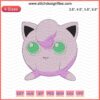 Jigglypuff Pokemon Embroidery Design File for Machine Embroidery, Cute Jigglypuff Design for Pokemon Fans