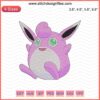 Wigglytuff Pokemon Embroidery Designs File, Machine Embroidery Designs featuring Wigglytuff for DIY Pokemon-themed projects.
