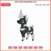 Blitzle Pokemon embroidery design file, perfect for machine embroidery enthusiasts, featuring intricate details of the Blitzle character.