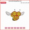 Combee Pokemon Embroidery Designs File - Machine Embroidery Patterns for Pokemon Fans, Vibrant Combee Character Stitches.