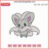 Cinccino Pokemon Embroidery Design File, Digital Pokemon Machine Embroidery Patterns, Cute Gen 5 Pokemon Stickers
