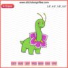 Meganium Pokemon Embroidery Design File, Machine Embroidery Pattern, Digital Download, Crafting Design, DIY Embroidery Decor.