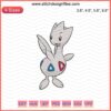 Togetic Pokemon Embroidery Design File, Cute Machine Embroidery, Pokemon Pattern, Kawaii Togetic Stitch, Digital Download