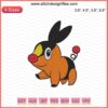 Tepig Pokemon Embroidery Designs File - Machine Embroidery Pattern featuring Tepig character for creative stitching projects.
