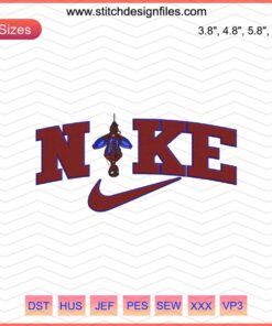 Nike Spider Man embroidery design file featuring Spider Man machine embroidery patterns, perfect for fans and embroidery enthusiasts.