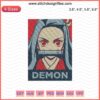 "Demon Nezuko Kamado Embroidery Design for Machines, Demon Slayer Fan Art, Kimetsu no Yaiba DIY Craft File"