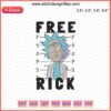 Rick and Morty Embroidery Designs: Free Download, Machine Embroidery File Featuring Rick, Perfect for Fans and Crafters.