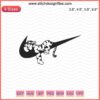 Nike x Tigger Embroidery Designs File showing Tigger character in Nike sneakers, perfect for machine embroidery projects.
