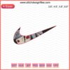 Nike x Uchiha Sasuke Embroidery Design File, Naruto machine embroidery featuring Sasuke's Mangekyo Sharingan and Nike logo.