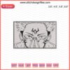 Itadori Yuji Embroidery Designs File, Jujutsu Kaisen Machine Embroidery, Anime Pattern, Digital Download
