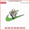 Nike x Roronoa Zoro Machine Embroidery File, featuring Zoro's sword symbol, perfect for embroidery enthusiasts.