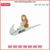 Nike x Nami One Piece Embroidery Designs File; vibrant Nike patterns, intricate One Piece-themed embroidery for machines.