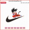 Goki Kid x Nike Dragon Ball Super Embroidery File, Featuring Iconic Characters, Perfect for Machine Embroidery Design Fans.