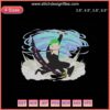 Roronoa Zoro embroidery design, One Piece machine embroidery, anime character stitch file, digital download.