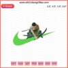 Roronoa Zoro x Nike Machine Embroidery Design File, One Piece Anime Inspired Stitch Patterns, Unique Embroidery Art.