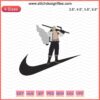 Smoker x Nike One Piece Embroidery Design File, Machine Embroidery Pattern, Trendy Logo Stitch, DIY Sewing Project