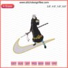 Nike x Trafalgar D. Water Law Embroidery Design File, intricate Nike machine embroidery pattern with anime-inspired graphics.