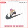 "Nike x Natsu Dragneel Embroidery Design File featuring anime-themed elements, ideal for Nike machine embroidery projects."