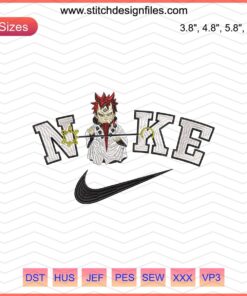 Chibi Ã…Å’tsutsuki Hagoromo Design, Nike Embroidery File - Cute Digital Patterns for Machine Stitching.