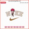 Nike Gaara Chibi Cute Attack Embroidery Design, Machine Embroidery File, Anime-Inspired Pattern, Digital Downloadable Art.