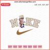 Chibi-style Nike Killer Bee embroidery design file, cute cartoon pattern for machine embroidery enthusiasts.