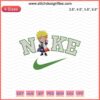 Namikaze Minato chibi Nike embroidery design file for machine embroidery; cute, vibrant pattern, perfect for DIY projects.