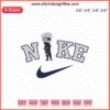 Chibi Kakashi Embroidery Design File: Nike Themed Machine Embroidery, Naruto-Inspired, Fashion Art Stitching Pattern.
