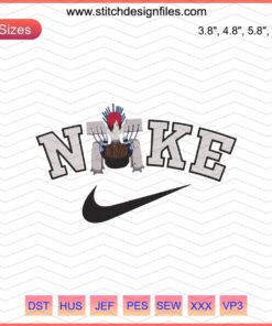 Chibi Nagato Embroidery Designs File | Nike Machine Embroidery Patterns | Download High-Quality Nike Designs