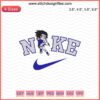 Chibi Sasuke Sharingan Embroidery Design File, Nike Ninja Theme, Machine Embroidery Patterns, Anime Character Embroidery