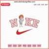 Nike Chibi Jugo Embroidery Designs File featuring iconic Nike motifs in machine embroidery format.