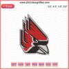 Ball State Cardinals Machine Embroidery File, NCAA Logo Design, Embroidered Logo for Apparel, Digital Download Embroidery