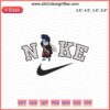 Nike x Chibi Kisame embroidery designs file, featuring Nike machine embroidery patterns with a chibi art style.