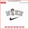 Nike x Chibi Lee embroidery design file featuring whimsical patterns for machine embroidery; perfect for customizing athletic wear.