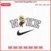 Nike x Chibi Naruto Sennin Embroidery Designs File, featuring Naruto in sage mode, perfect for machine embroidery projects.
