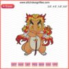 Kyojuro X Charmander Embroidery File: Demon Slayer & Pokemon Mashup, Machine Embroidery Designs, Kimetsu No Yaiba Fan Art.