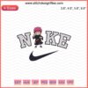 Chibi Sasori embroidery designs featuring Nike theme, perfect for machine embroidery. Unique Nike x Chibi art file download.