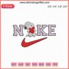 Nike Snoopy Love Embroidery Design, Nike Embroidery Files, Machine Embroidery, Cartoon Snoopy Heart, Sewing Craft Design