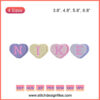 Nike Heart Embroidery Designs File, Nike Machine Embroidery Patterns, Unique Heart Stitch, Digital Download, Logo Embroidery