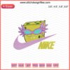 Nike SpongeBob SquarePants embroidery file featuring unique designs; perfect for Nike machine embroidery projects.