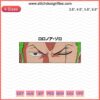 Zoro Eyes Anime Embroidery Design, One Piece Poster File, Machine Embroidery, Unique Detailed Zoro Pattern, Digital Download