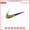 Minato Namikaze Yellow Flash Nike Embroidery Design File, Machine-Ready, Anime-Inspired Konoha Embroidery Pattern